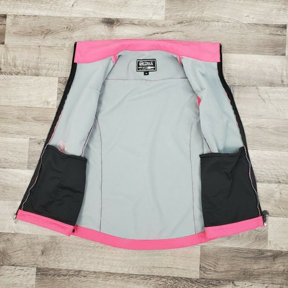 Outback Trading Company Vest Womens Medium Pink Soft Shell Fleece Lined - Picture 8 of 12